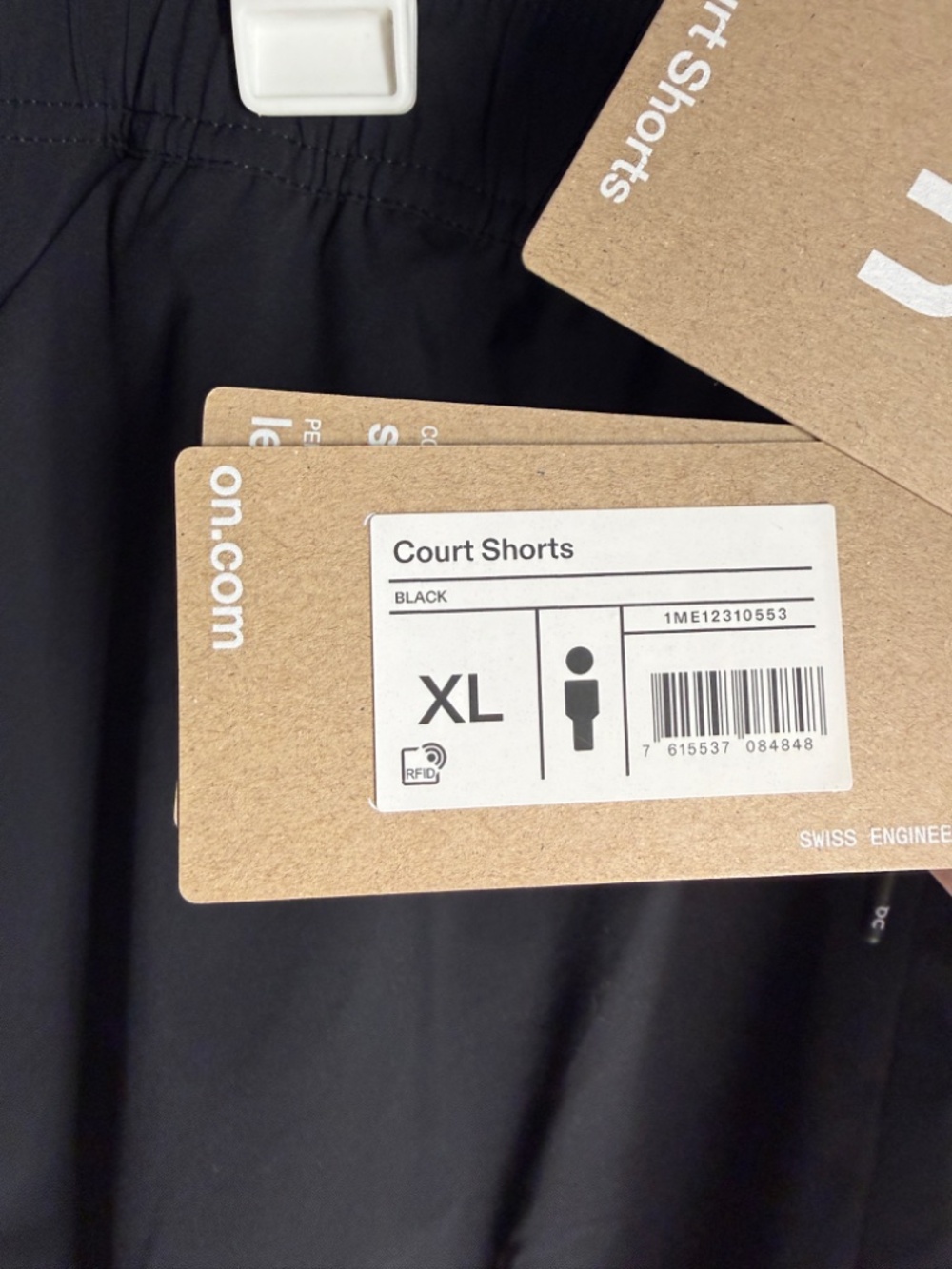 On Cloud Men's 5” Court Tennis Shorts - Picture 5 of 5